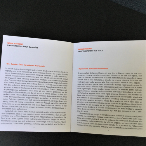 Nora Bossong - Mauro Covacich