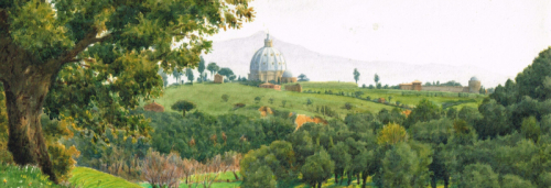 Friedrich Noack (1858-1930) in Italien