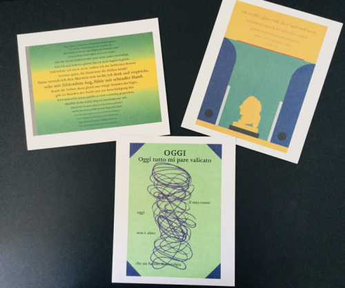 Der Drucker und Typograph Josua Reichert. Goethe, Ungaretti und Italien