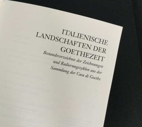Italienische Landschaften der Goethezeit